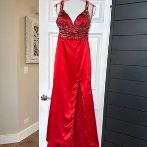 Mori Lee Red Dress